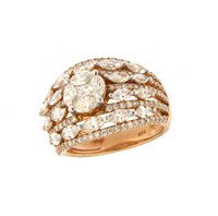 Anello Soranzo Gioielli Donna Pietre Preziose in Oro rosa Diamante 2.77 Ct AMT10404430 - AMT10404430